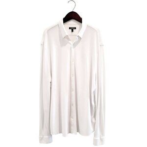 Express, XL, White Soft Casual Shirt